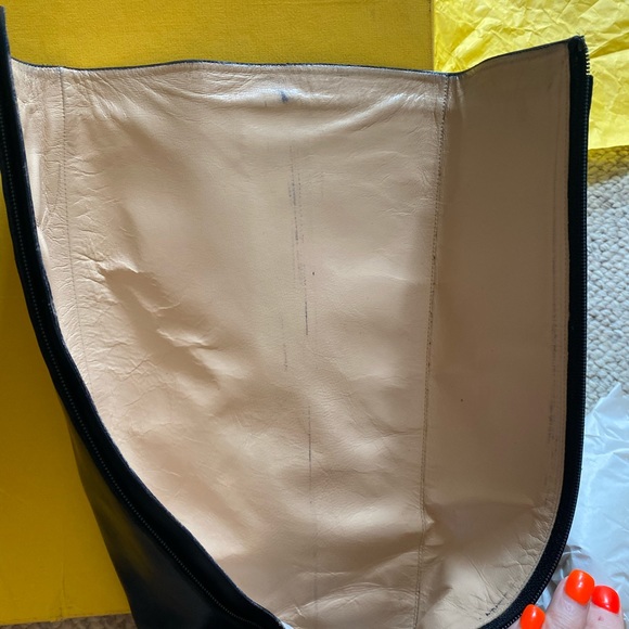 Fendi Stivale Vitello cap toe boots black size 40 - Picture 5 of 15